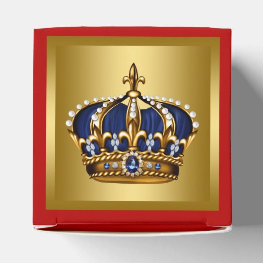 Blauer und Roter Prinz Geschenkschachtel (Oben)