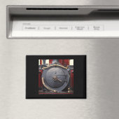Blauer und roter Zug Magnet (In Situ (Geschirrspüler))
