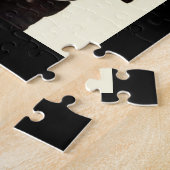 Blauer und roter Zug Puzzle (Seite)
