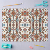 Blauer und rustikaler Fall Seidenpapier (Basteln)