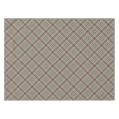 Blauer und schokoladenbrauner Karo Tischdecke (Vorderseite (Horizontal))