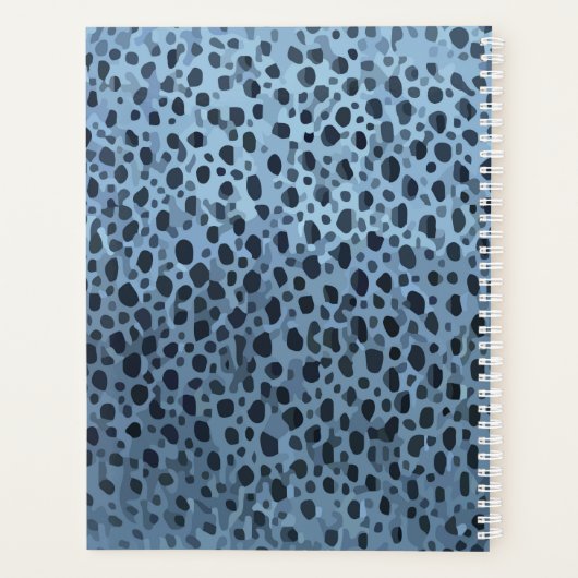 Blauer und Schwarzer Fisch Planer (Rückseite)