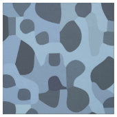 Blauer und Schwarzer Fisch Stoff (Muster)