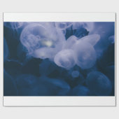 BLAUER UND WEISS GESCHENKPAPIER (Flach)