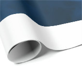 BLAUER UND WEISS GESCHENKPAPIER (Rolleneckpunkt)