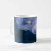 BLAUER UND WEISS KAFFEETASSE (Vorderseite Links)