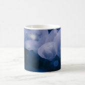 BLAUER UND WEISS KAFFEETASSE (Mittel)