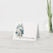 Blauer und weiße Jungfrau Mary Religious (Vorderseite)