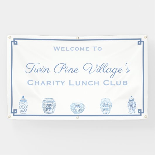 Blauer und weißer Duschkopf oder nicht gewinnbring Banner (Horizontal)