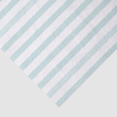 Blauer und weißer horizontaler Streifen Seidenpapier (Ausschnitt)