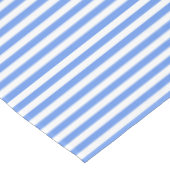 Blauer und weißer Streifen Tischdecke (Schrägansicht)