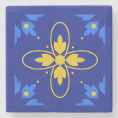 Blauer Untersetzer (Vorderseite)