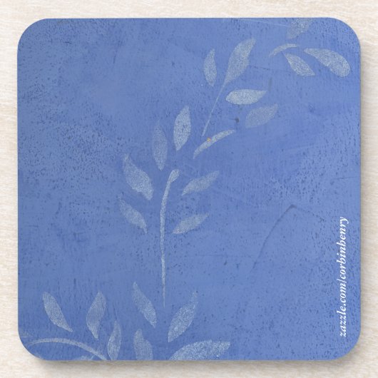 Blauer Untersetzer (Vorderseite)