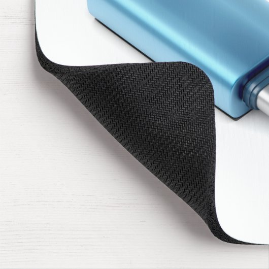 Blauer USB-c-Blitzstift Mousepad (Ecke)