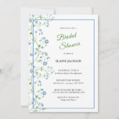 Blauer Venenpass Einladungskarte (Vorderseite)