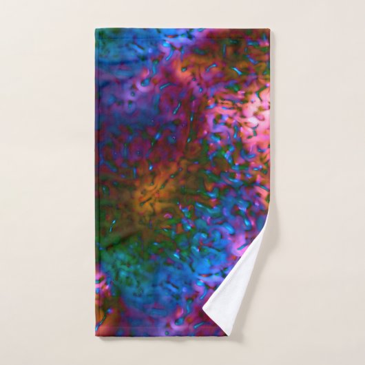 Blauer, verchromte Schuppen auf Lachs Badhandtuch Set (Handtuch)