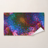 Blauer, verchromte Schuppen auf Lachs Badhandtuch Set (Handtuch)