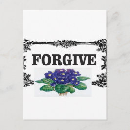 blauer Vergnügen Postkarte