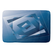 blauer Verlauf 1 Badematte (Vorderseite)