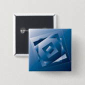 blauer Verlauf 1 Button (Vorne & Hinten)