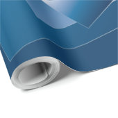 blauer Verlauf 1 Geschenkpapier (Rolleneckpunkt)
