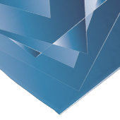blauer Verlauf 1 Großer Tischläufer (Ecke)