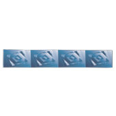 blauer Verlauf 1 Großer Tischläufer (Horizontal)