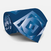 blauer Verlauf 1 Krawatte (Gerollt)