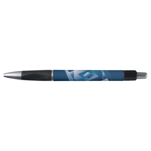 blauer Verlauf 1 Kugelschreiber (Vorderseite)