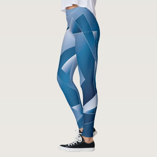 blauer Verlauf 1 Leggings (Links)