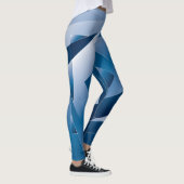 blauer Verlauf 1 Leggings (Rechts)