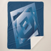 blauer Verlauf 1 Sherpadecke (Vorderseite)