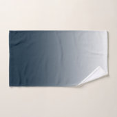 Blauer Verlauf Badhandtuch Set (Handtuch)