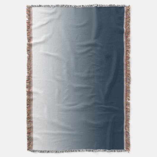 Blauer Verlauf Decke (Vorderseite Vertikal)