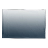 Blauer Verlauf Kissenbezug (Rückseite-Links)