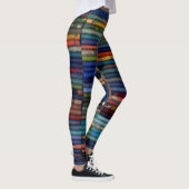 Blauer, Vintager Comicstreifen pics, einzigartig Leggings (Rechts)