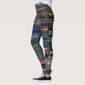 Blauer, Vintager Comicstreifen pics, einzigartig Leggings (Links)