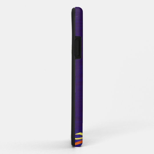 Blauer Violondrache Case-Mate iPhone Hülle (Hinten/Rechts)