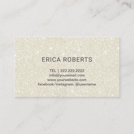 Blauer Visitenkarte (Rückseite)