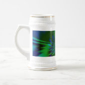 Blauer Vogel Bierglas (Links)
