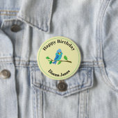 Blauer Vogel Button (Beispiel)