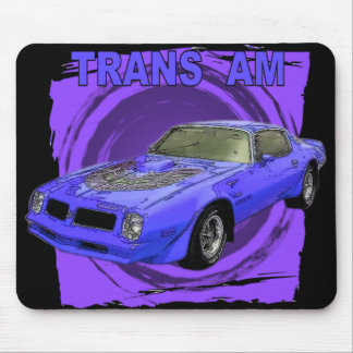 Blauer Vogel-Feuer-Vogel Mousepad