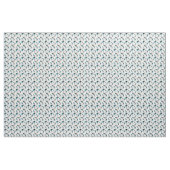 Blauer Vogel fliegen, sitzen, Folkloredruck Stoff (Yard (91,4 cm))