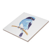 Blauer Vogel Fliese (Seite)