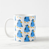 Blauer Vogel für Kinder Kaffeetasse (Links)