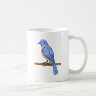 Blauer Vogel Kaffeetasse