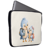 Blauer Vogel Laptop-Hülle Organizer Laptopschutzhülle (Vorne Rechts)