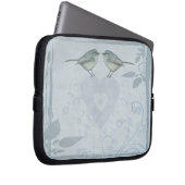 Blauer Vogel Laptopschutzhülle (Vorne Rechts)