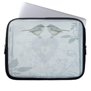 Blauer Vogel Laptopschutzhülle