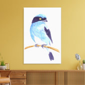 Blauer Vogel Leinwanddruck (Insitu (Wohnzimmer))